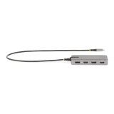 StarTech.com USB-C Triple Monitor Multiport Adapter, Dual 4K 60Hz + 4K 30Hz HDMI & DisplayPort, 3-Port USB Hub, 10Gbps, 100W PD Pass-Through, GbE, Travel Dock, Windows & ChromeOS