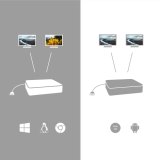 i-tec C31DUAL4KHDMI USB grafische adapter 3840 x 2160 Pixels Zwart