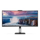 AOC V5 CU34V5CW computer monitor 86,4 cm (34") 3440 x 1440 Pixels Wide Quad HD LED Zwart