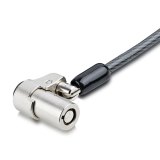StarTech.com Laptop Kabelslot Compatibel met Noble Wedge&reg;, 2m, Anti-diefstal Kabelslot, Security Kabel voor Dell XPS/Latitude/2-in-1 Notebooks, Snijbestendig, Stalen Beveiligingskabel voor Laptop
