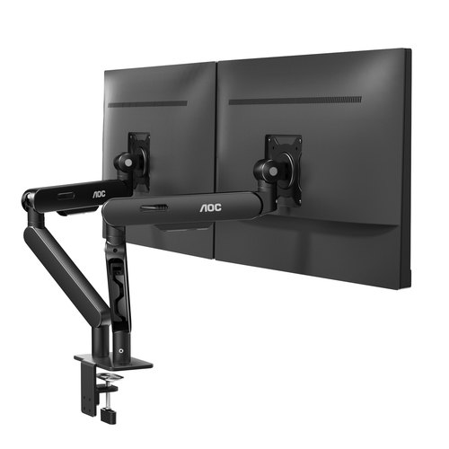 AOC AM420B flat panel bureau steun 86,4 cm (34") Zwart
