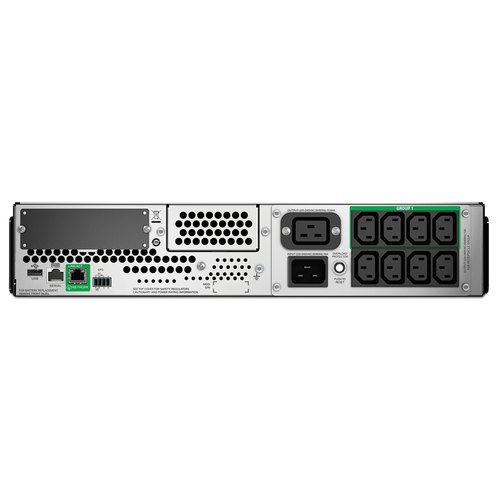 APC Smart-UPS SMT3000RMI2UC- 8x C13, 1x C19, USB, Rackmount 2U, SmartConnect, 3000VA