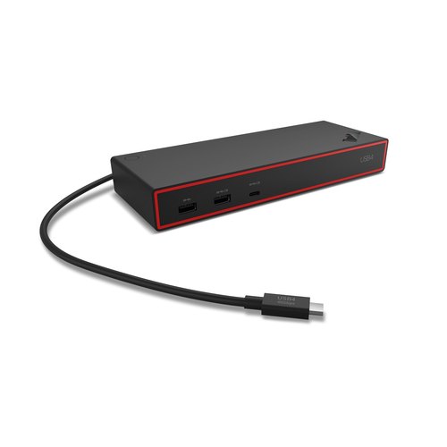 Lenovo ThinkPad USB4 Dock 5000 (with 135W Adapter) Bedraad Zwart