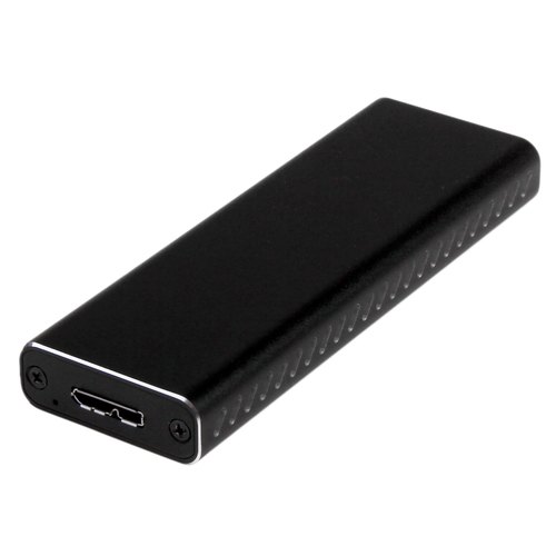StarTech.com M.2 SSD Behuizing voor M.2 SATA SSDs - USB 3.0 (5Gbps) met UASP - Externe M.2 SSD Behuizing - Aluminum