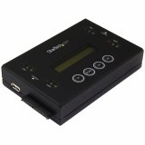 StarTech.com 1:1 Standalone Hard Drive Cloner & Wisser, USB Thumb Drive en SATA HDD/SSD Disk Kloner & Disk Eraser, LCD display, TAA Compliant, OS Onafhankelijk