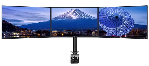 iiyama Desk Mount 68,6 cm (27") Bureau Zwart
