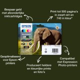 Epson Elephant 24XL Olifant Claria Photo HD afzonderlijke cyaan inkt