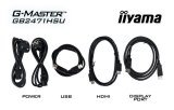 iiyama G-MASTER GB2471HSU-B1 computer monitor 60,5 cm (23.8") 1920 x 1080 Pixels Full HD Zwart