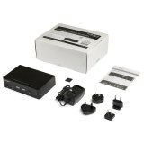 StarTech.com 2 Port DisplayPort KVM Switch, 4K 60Hz, Single Display, Dual Port UHD DP 1.2 USB KVM Switch met Geïntegreerde USB 3.0 Hub & Audio, Dell HP Apple Lenovo, TAA Compliant
