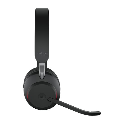 Jabra Evolve2 65 Headset Draadloos Hoofdband Kantoor/callcenter USB Type-A Bluetooth Oplaadhouder Zwart