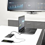 StarTech.com Vergadertafel docking station en aansluitdoos 4K - USB-C/USB-A host - HDMI - 4x USB 60W USB-C Power Delivery RJ45