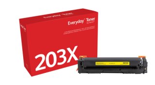 Everyday Geel Toner compatibel met HP 203X (CF542X), High capacity