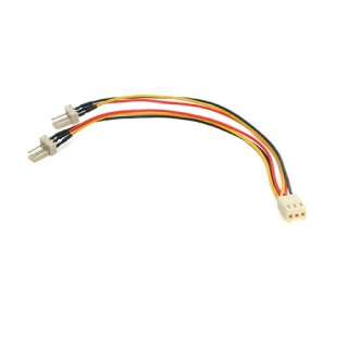 StarTech.com 15 cm TX3 ventilatorvoedingsplitterkabel