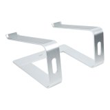 StarTech.com Laptop Standaard Bureau, Aluminum, Zilver, Max 5kg, Ergonomische Laptopstandaard, Draagbare Laptop Verhoger, Notebook Computer Stand voor Macbook Air/Pro, Dell XPS, Lenovo