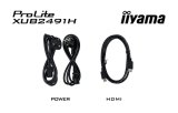 iiyama ProLite XUB2491H-B1 computer monitor 60,5 cm (23.8") 1920 x 1080 Pixels Full HD LED Zwart