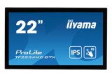 iiyama ProLite TF2234MC-B7X computer monitor 54,6 cm (21.5") 1920 x 1080 Pixels Full HD LED Touchscreen Multi-gebruiker Zwart