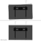 Neomounts WL30-750BL18 Heavy duty muurbeugel 55-98" - vlak - vergrendelbaar - snelle installatie - TÜV
