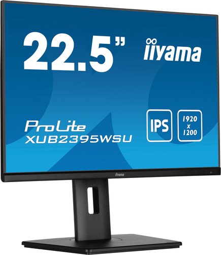 iiyama ProLite XUB2395WSU-B5 computer monitor 57,1 cm (22.5") 1920 x 1200 Pixels WUXGA LED Zwart