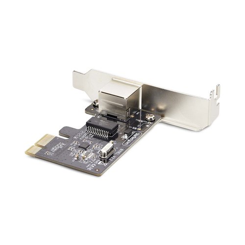 StarTech.com 1-Port Gigabit PCIe Ethernet Adapter Kaart, Low-Profile Netwerkkaart, 10/100/1000Mbps PCI Express NIC, Realtek RTL8111H, Windows en Linux, TAA