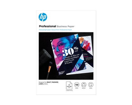 HP Professional Business-papier, glanzend, 180 g/m2, A4 (210 x 297 mm), 150 vellen