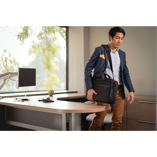 Kensington Contour 2.0 EQ Business Laptop Briefcase — 15.6"