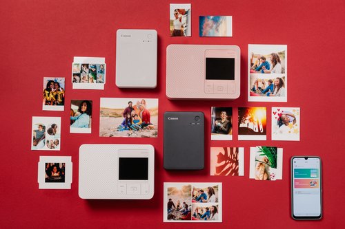Canon SELPHY QX20 BK fotoprinter Verf-sublimatie 287 x 287 DPI 2.8" x 3.3" (7.2x8.5cm) Wifi
