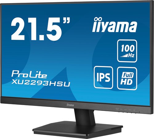 iiyama ProLite XU2293HSU-B7 computer monitor 54,6 cm (21.5") 1920 x 1080 Pixels Full HD LED Zwart