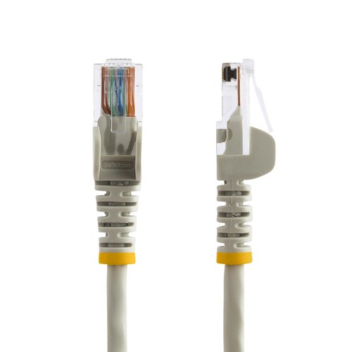 StarTech.com Cat5e patchkabel met snagless RJ45 connectors 1 m, grijs