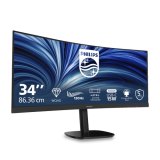 Philips 34B2N3500C/00 computer monitor 86,4 cm (34") 3440 x 1440 Pixels Wide Quad HD LCD Zwart