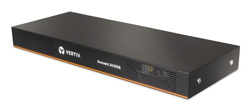 Vertiv Avocent AV 3108 KVM-switch Rack-montage Zwart