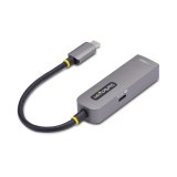 StarTech.com USB-C naar Ethernet Adapter, NIC, 100W PD Pass-Through, USB 3.0 Type-C 1Gbps Multi Speed Netwerk Adapter, Gigabit Ethernet, Thunderbolt Compatibel, Windows & Mac