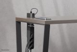Neomounts DS22-840BL6 Bureaucontactdoos met klem en USB-C en USB-A poorten - Quick-charge