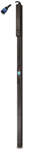 APC Rack PDU AP8653 - Switched & Metered-by-Outlet, 0U, 32A, 230V, (21x) C13 & (3x) C19, IEC 309 32A stekker