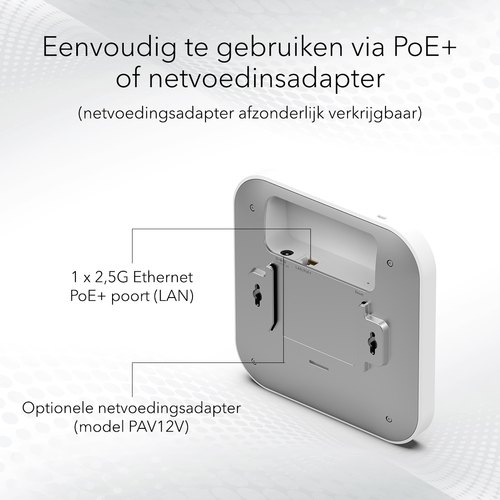NETGEAR Insight Cloud Managed WiFi 6 AX1800 Dual Band Access Point (WAX610)