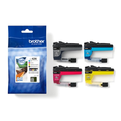 Brother LC426VAL inktcartridge 4 stuk(s) Origineel Zwart, Cyaan, Magenta, Geel