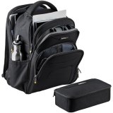 StarTech.com 15.6" Laptop Rugzak met Verwijderbare Opbergtas voor Accessoires, Professionele IT Tech Backpack, Werk/Reizen/Pendelen, Ergonomische Computer Tas, Duurzaam Ballistisch Nylon, Notebook/Tablet Vakken