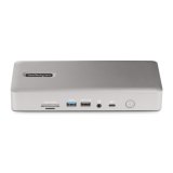StarTech.com Universeel USB4 & Thunderbolt 4 Docking Station, Quad Display op Windows, Dual Display op MacBook, HDMI DP Dock met 100W Laptop Charging