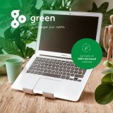 R-Go Tools Laptop- en tabletstandaard R-Go Treepod, ergonomisch en modulair, verstelbaar, biobased