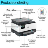 HP OfficeJet Pro 9120e Draadloos All-in-One Kleur Printer, Instant Ink; Dubbelzijdig printen