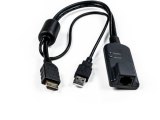 Vertiv Avocent MPUIQ-VMCHD toetsenbord-video-muis (kvm) kabel Zwart 0,3556 m