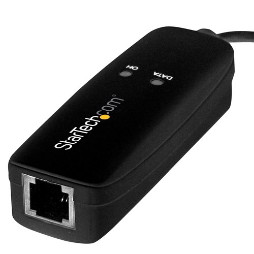 StarTech.com USB 2.0 Fax Modem, 56K Externe Hardware Dial Up V.92 Modem/Dongle/Adapter, Computer/Laptop Fax Modem, USB naar Telefoonaansluiting, USB Data Modem, Netwerk Fax/CMR/POS