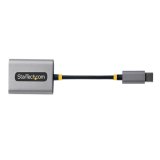 StarTech.com USB-C Headphone Splitter, USB Type C Dual Headset Adapter met Mic Input, USB C naar 3.5mm Audio Adapter/Earphone Dongle, USB C naar Audio Jack/Aux Output, 24-bit DAC
