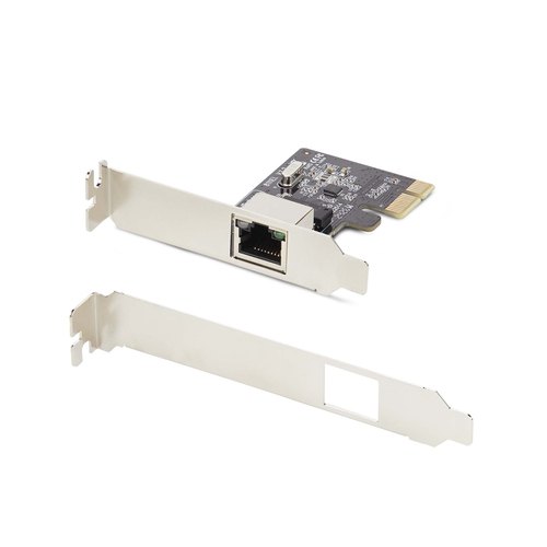 StarTech.com 1-Port Gigabit PCIe Ethernet Adapter Kaart, Low-Profile Netwerkkaart, 10/100/1000Mbps PCI Express NIC, Realtek RTL8111H, Windows en Linux, TAA