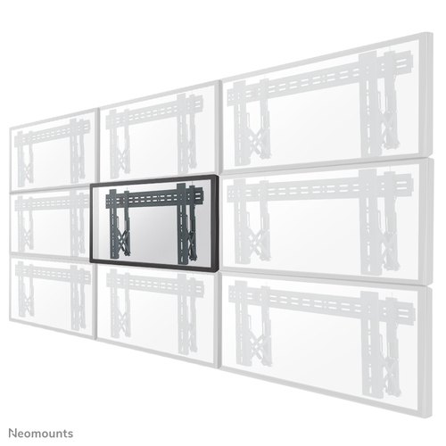 Neomounts LED-VW1000BLACK Videowall muurbeugel 40-75" - pull-out - max 50 kg