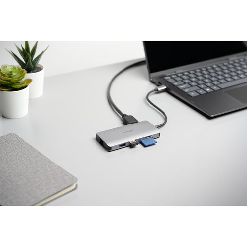 Kensington UH1400P USB-C 8-in-1 Driverless Mobile Dock