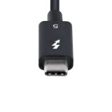 StarTech.com 50cm Thunderbolt 5 Kabel, 80Gbps/Tot 120Gbps, 240W PD EPR, 8K 60Hz, Thunderbolt-Gecertificeerde Kabel, Compatibel met Thunderbolt 4/USB4/USB-C