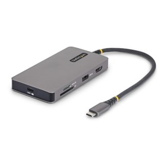 StarTech.com USB-C Multiport Adapter met 4K 60Hz HDMI, 140W PD, USB 10Gbps Hub, GbE, SD en MicroSD Slots, Plug-and-Play Mini Dock voor Dell, HP en Lenovo laptops