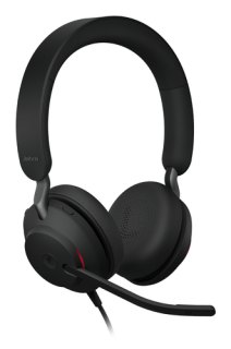 Jabra Evolve2 40 SE Headset Bedraad Hoofdband Kantoor/callcenter USB Type-C / USB Type-A Zwart