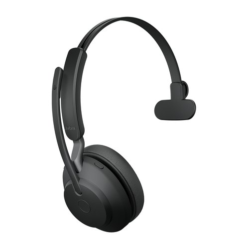 Jabra Evolve2 65 Headset Draadloos Hoofdband Kantoor/callcenter USB Type-A Bluetooth Oplaadhouder Zwart