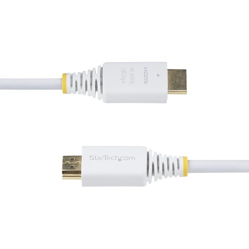 StarTech.com HDMI2-CABLE-4K60-6FW HDMI kabel 1,8 m HDMI Type A (Standaard) Wit